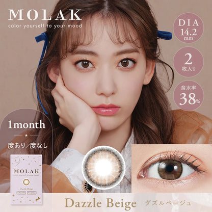 MOLAK 1Month Contact Lenses ±0.00 2pcs