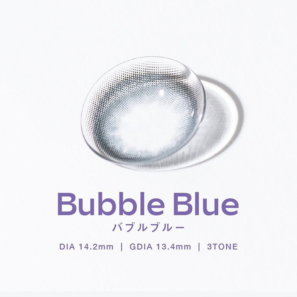 MOLAK 1Day Contact Lenses-Bubble Blue 10pcs
