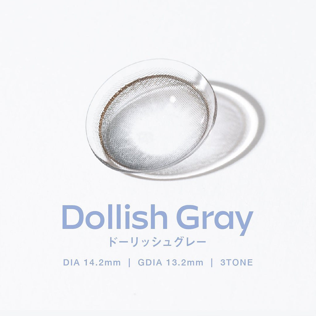 MOLAK 1Day Contact Lenses-Dollish Gray 10pcs