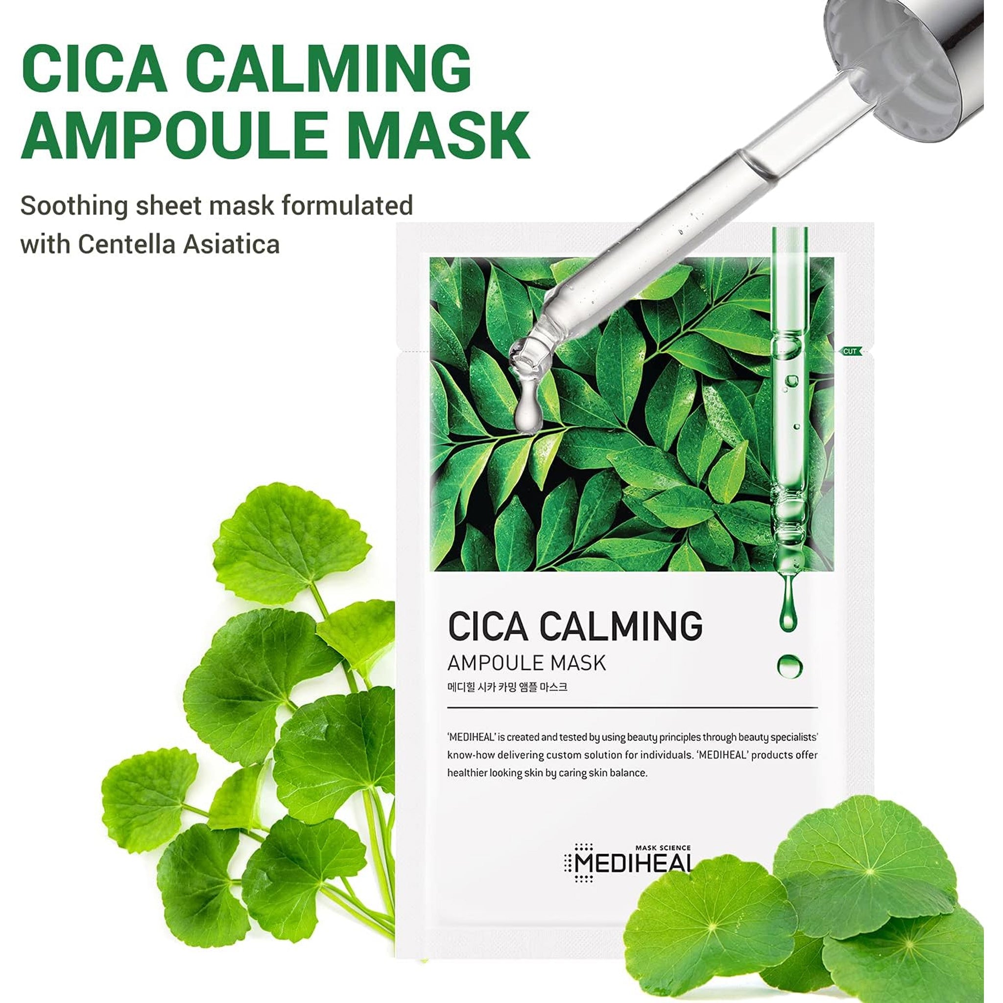 Mediheal Cica Ampoule Mask 10pcs