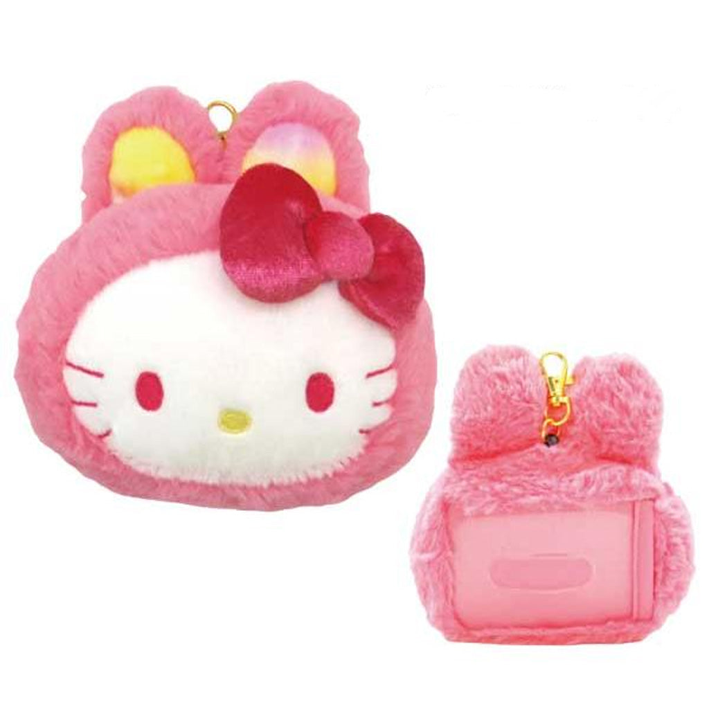 Embrace the charm of Hello Kitty Bunny Face Pass Case, Features Hello Kitty&
