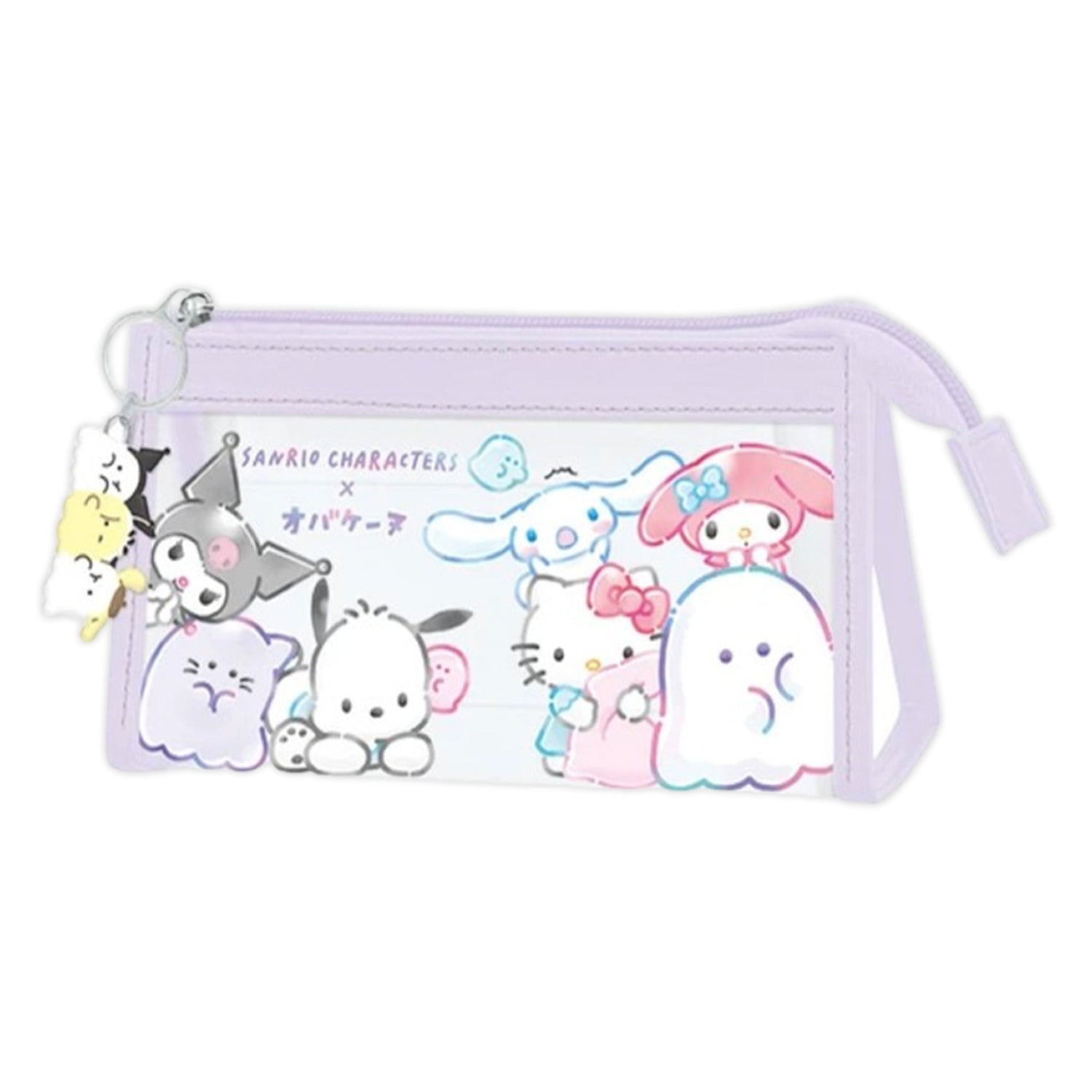 Sanrio Characters x Obakaine Frosty Clear Pen Case