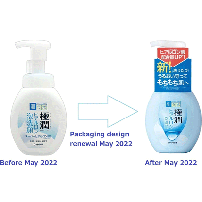 ROHTO Hada Labo Gokyujun Hyaluronic Acid Cleansing Foam 160ml