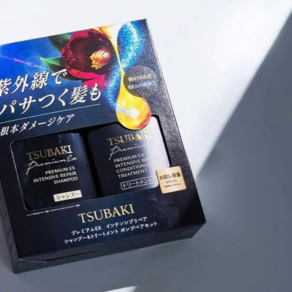 SHISEIDO Tsubaki Premium EX Intensive Repair Hair Set 400ml + 400ml