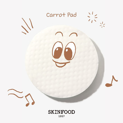 SKINFOOD Carrot Carotene Calming Water Pad 60pads