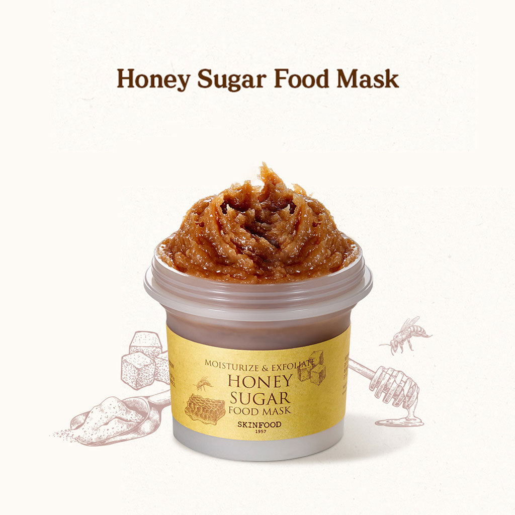 SKINFOOD Honey Sugar Food Mask 120g