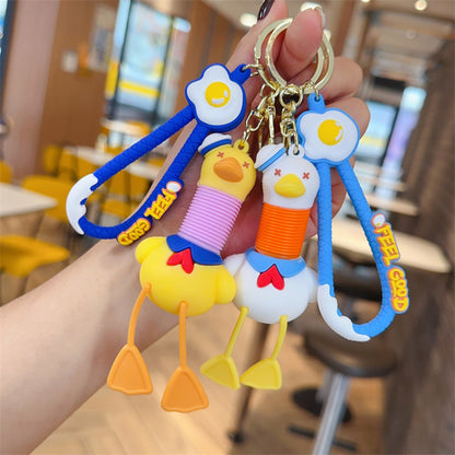 Sailor Duck Stretching Keychain