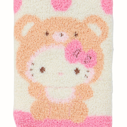 Sanrio Fuzzy Socks Pink Socks