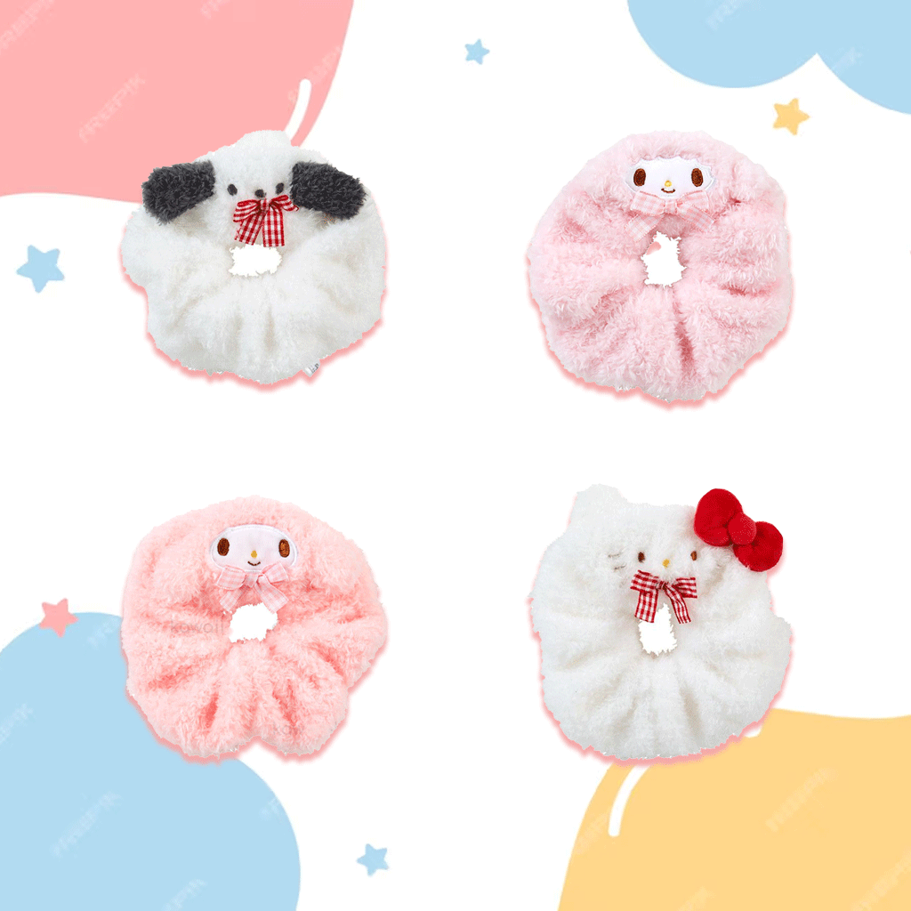 It is a cute and functional hair accessory that features the face of popular Sanrio characters.