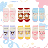 There are cozy and adorable socks designed to keep your feet warm while showcasing your favorite Sanrio characters.