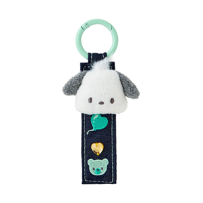 Add a touch of whimsy to your keys or bags with the Sanrio Original Tag Keychain Denim Patch! 