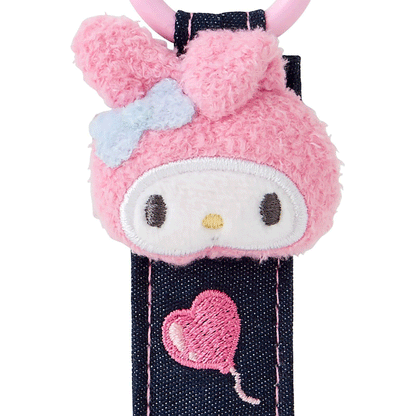 Sanrio Original Tag Keychain Denim Patch