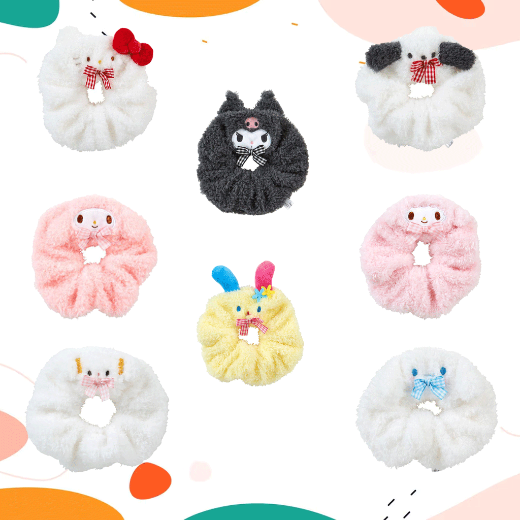 It is a cute and functional hair accessory that features the face of popular Sanrio characters.