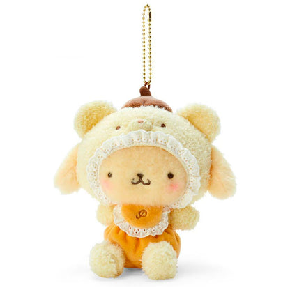 Sanrio Latte Bear Baby Series Plush Keychain