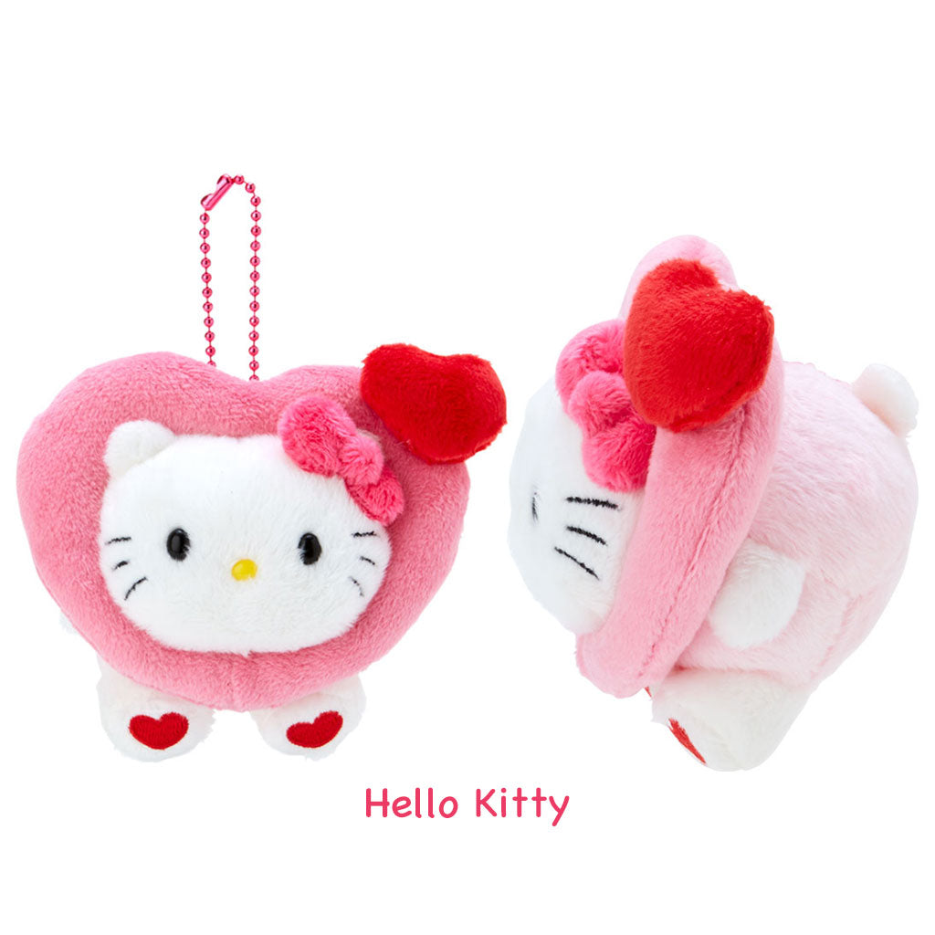 Sanrio Mascot Holder Colorful Heart Hello Kitty