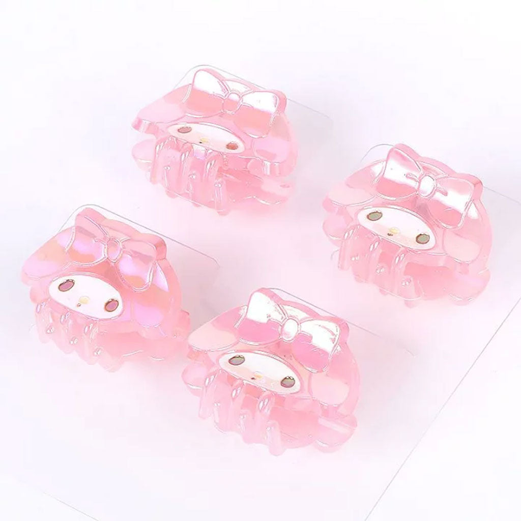Sanrio Mini Hair Clip 4pcs