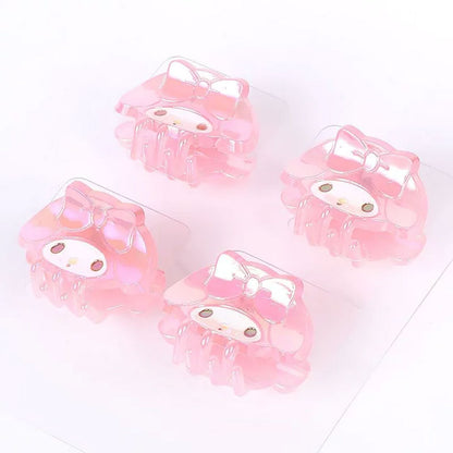 Sanrio Mini Hair Clip 4pcs