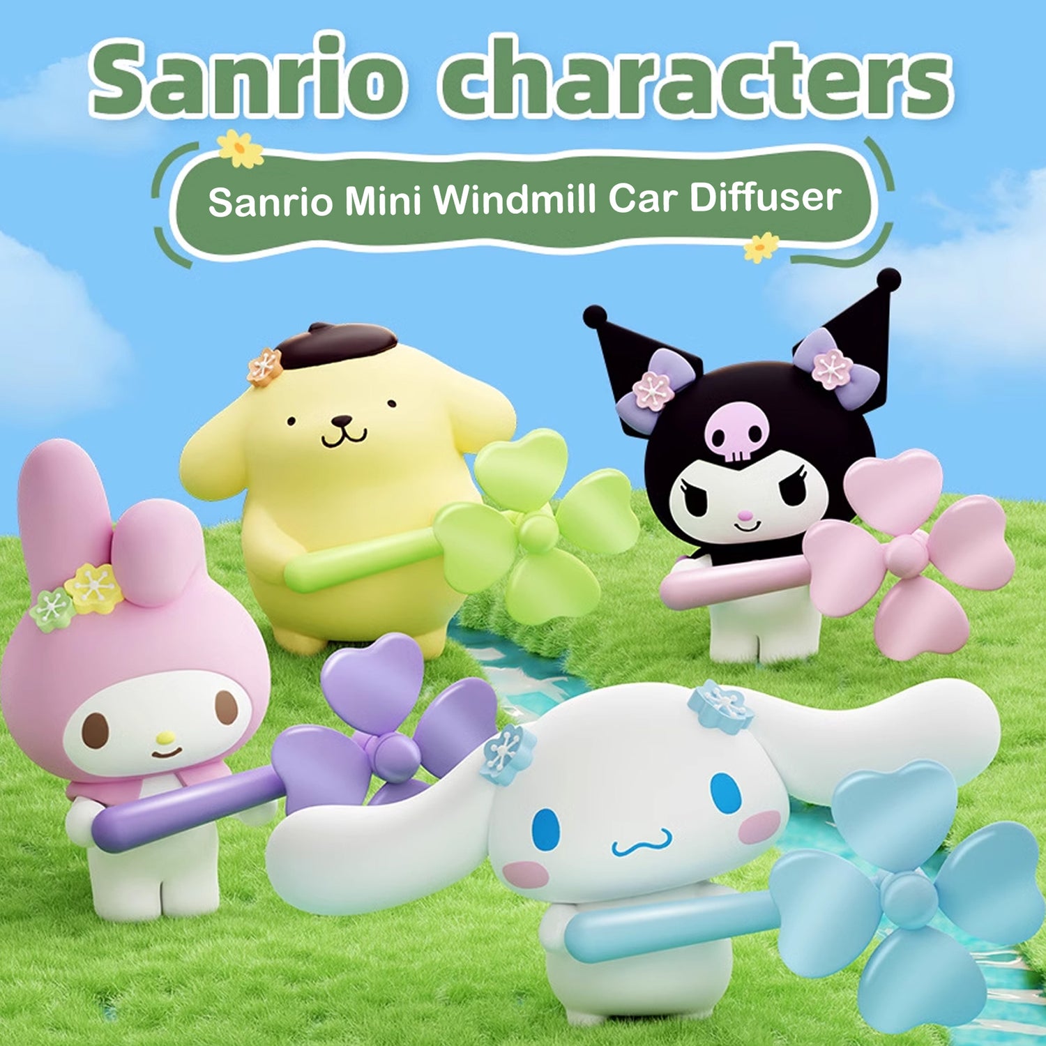 Sanrio Mini Windmill Car Diffuser