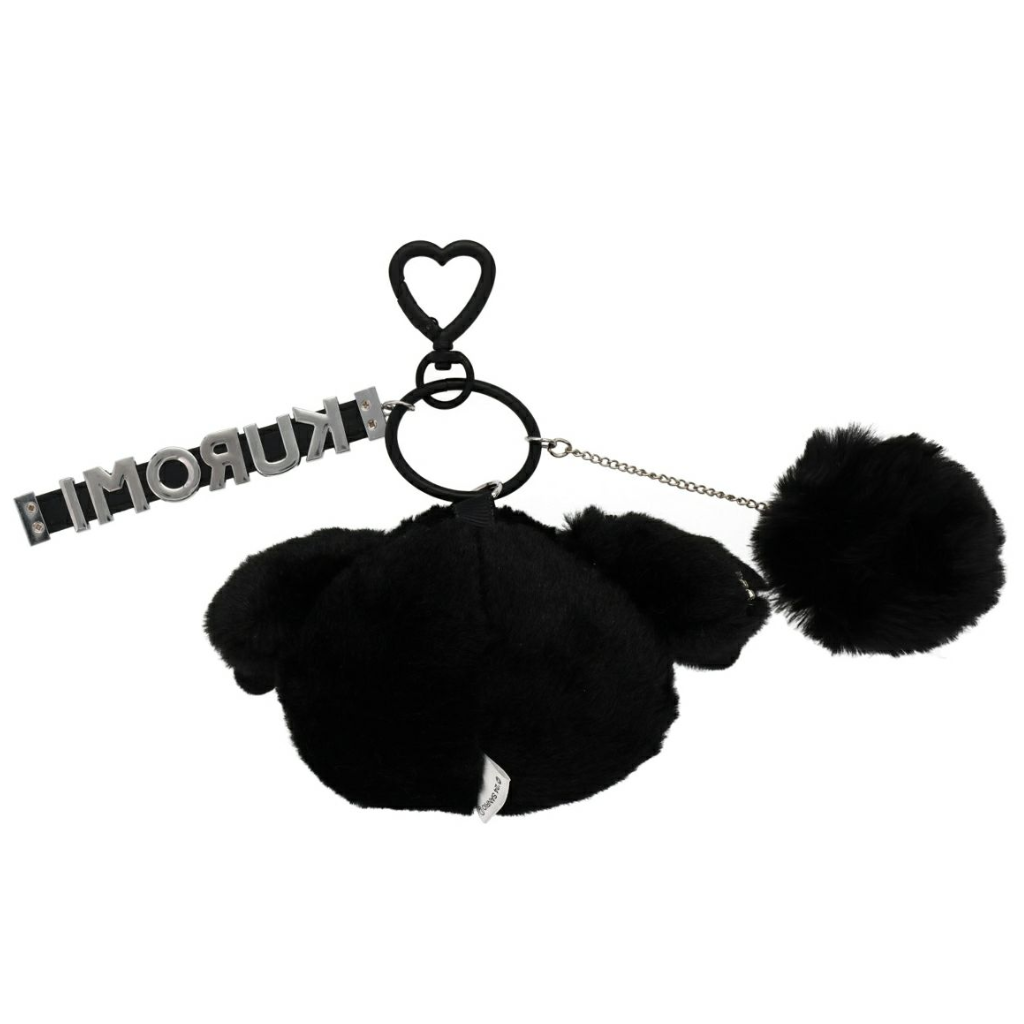 Sanrio Plush Keychain Twin Idol Black Alphabet