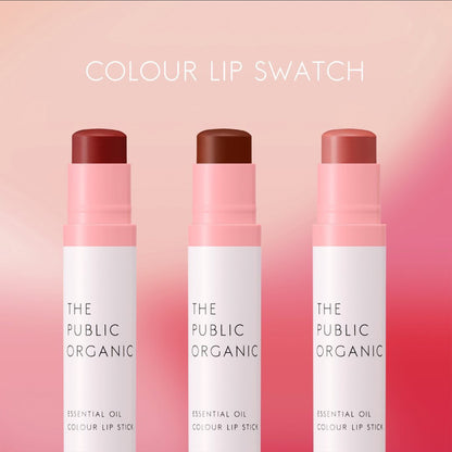 THE PUBLIC ORGANIC Essential Oil Color Lipstick