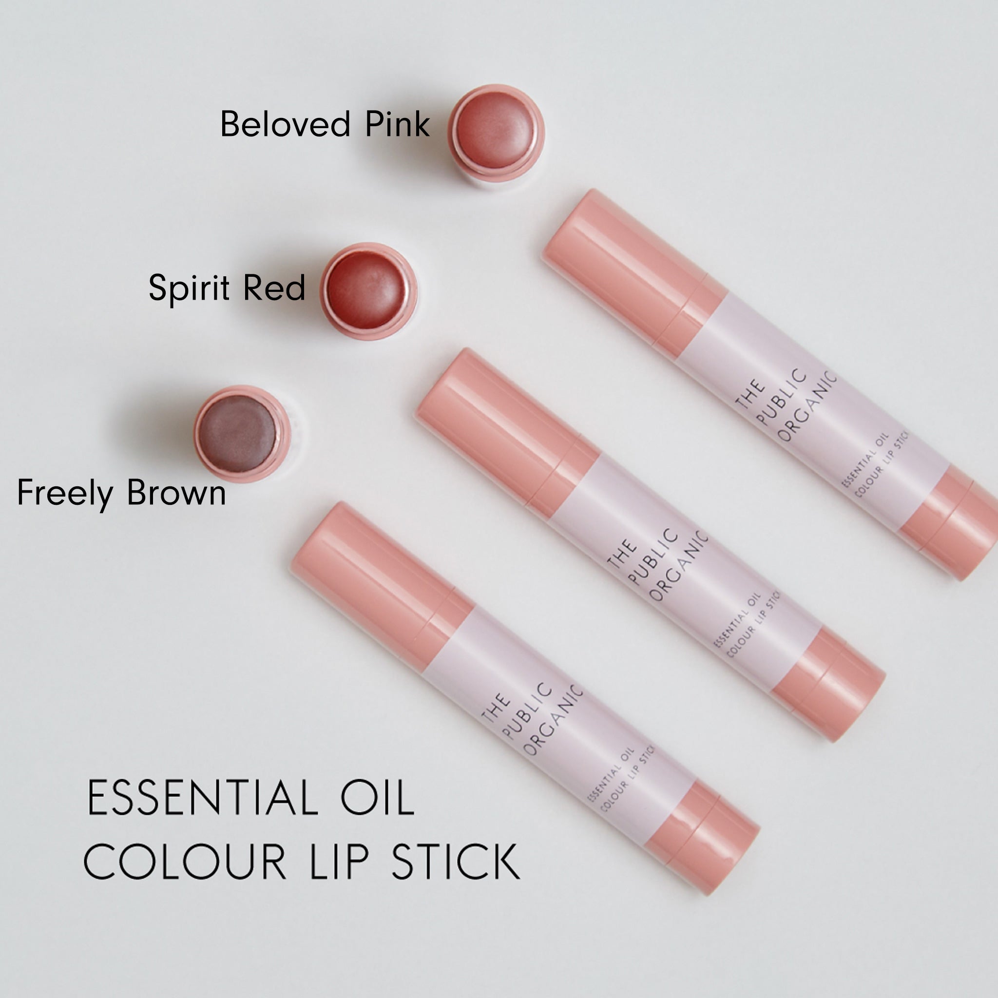 THE PUBLIC ORGANIC Essential Oil Color Lipstick