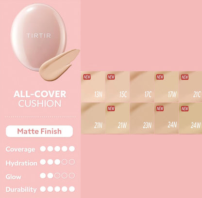 TIRTIR Mask Fit All Cover Cushion Mask Shield Series 18 g