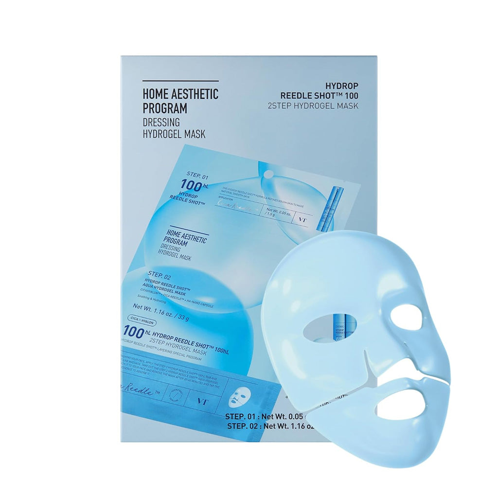 VT Hydrop Reedle Shot 100hL 2 Step Hydrogel Mask 1pc