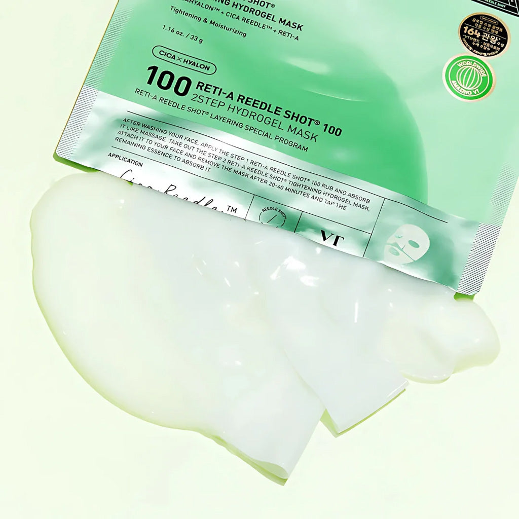 VT Reti-A Reedle Shot 100 2 Step Hydrogel Mask 1pc