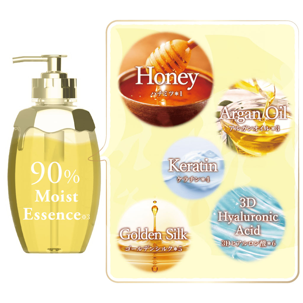 ViCREA &amp;honey Pixie Moist Silky Shampoo 440ml