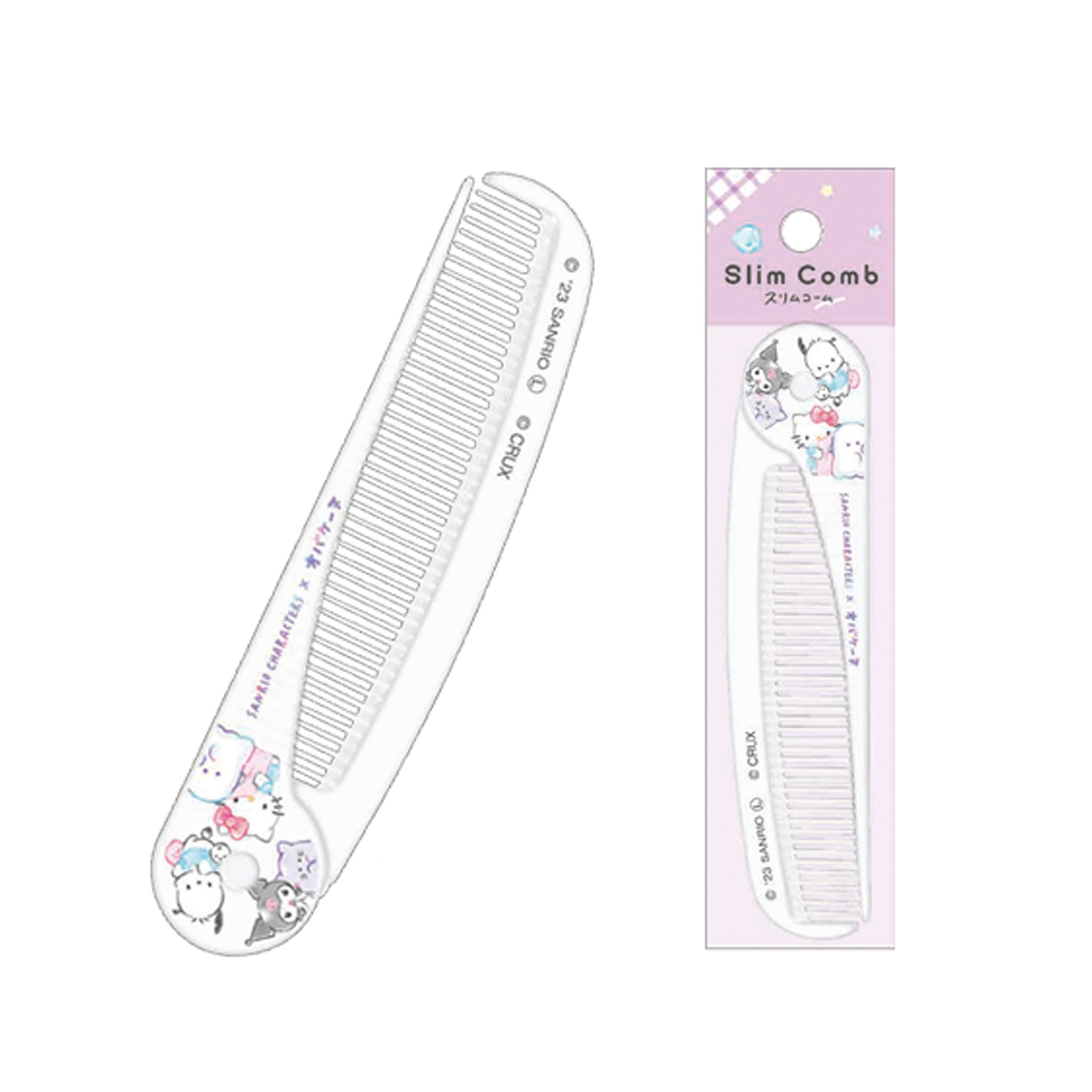 Sanrio x Obakeine Folding Brush and Comb