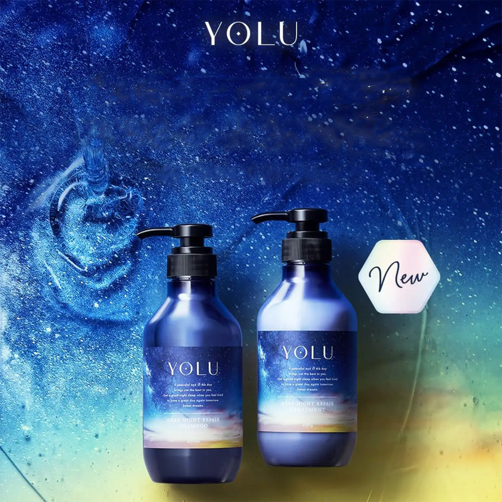 YOLU Deep Night Repair Hair Oil Set 400 ml + 400 g + 80 ml