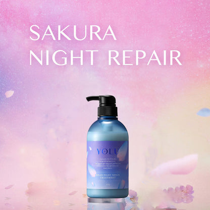 YOLU Relax Night Repair Treatment 475g Sakura &amp; Muguet
