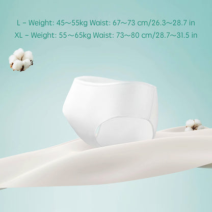YOUNGTIME Disposable Pure Cotton Underwear Box of 5pcs