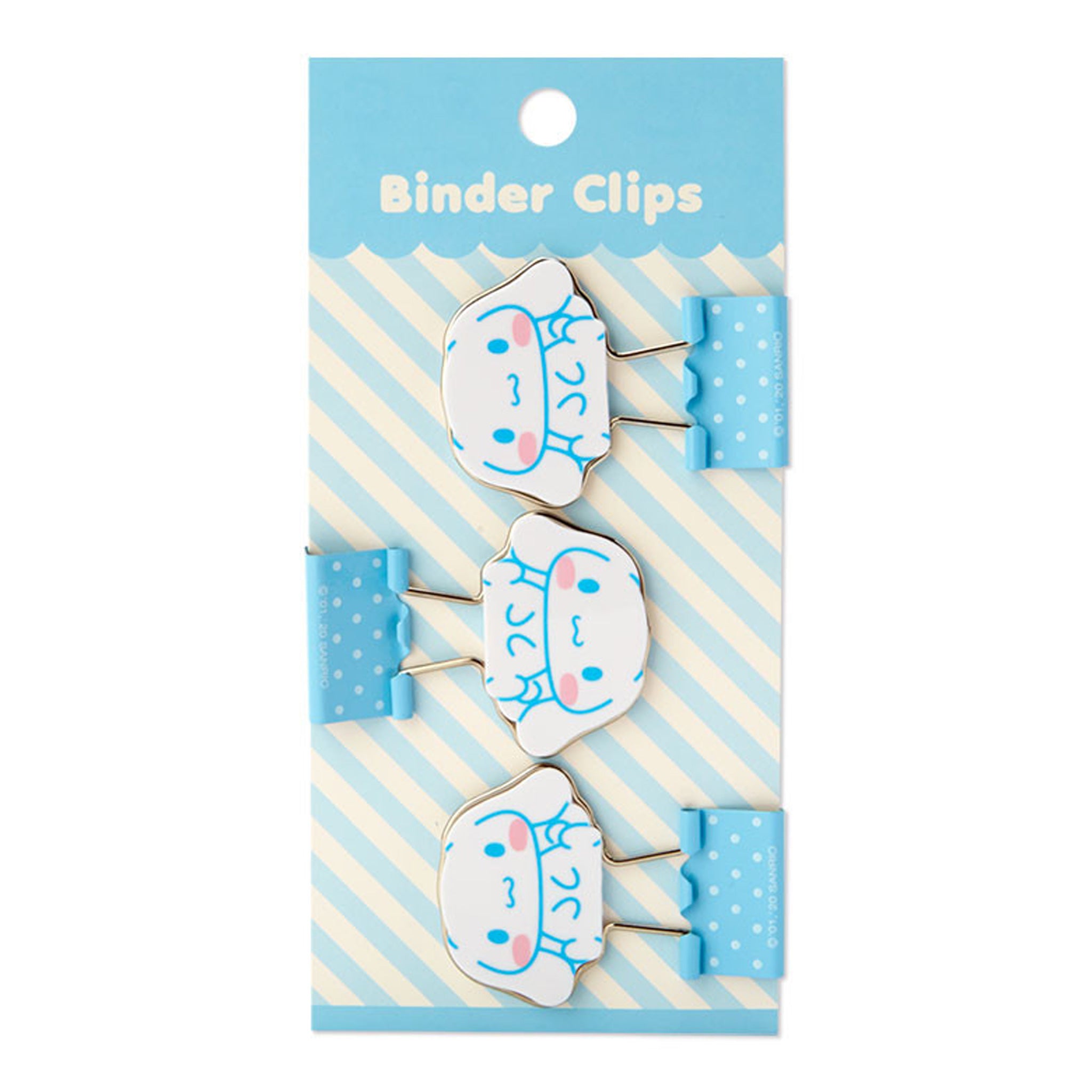 Sanrio Binder Paper Clip 3pcs