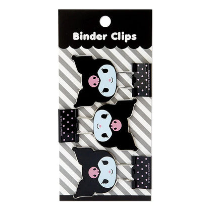Sanrio Binder Paper Clip 3pcs