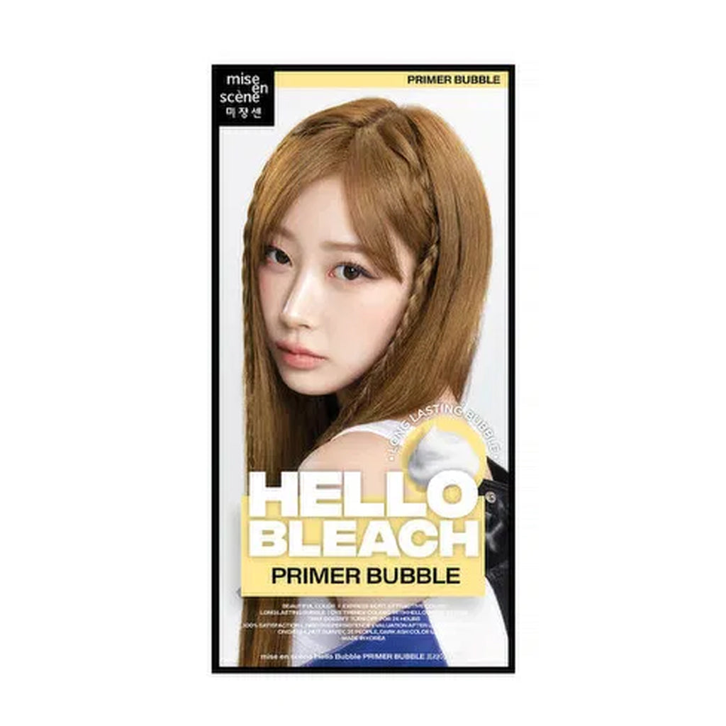 mise en scène Hello Bleach Primer Bubble