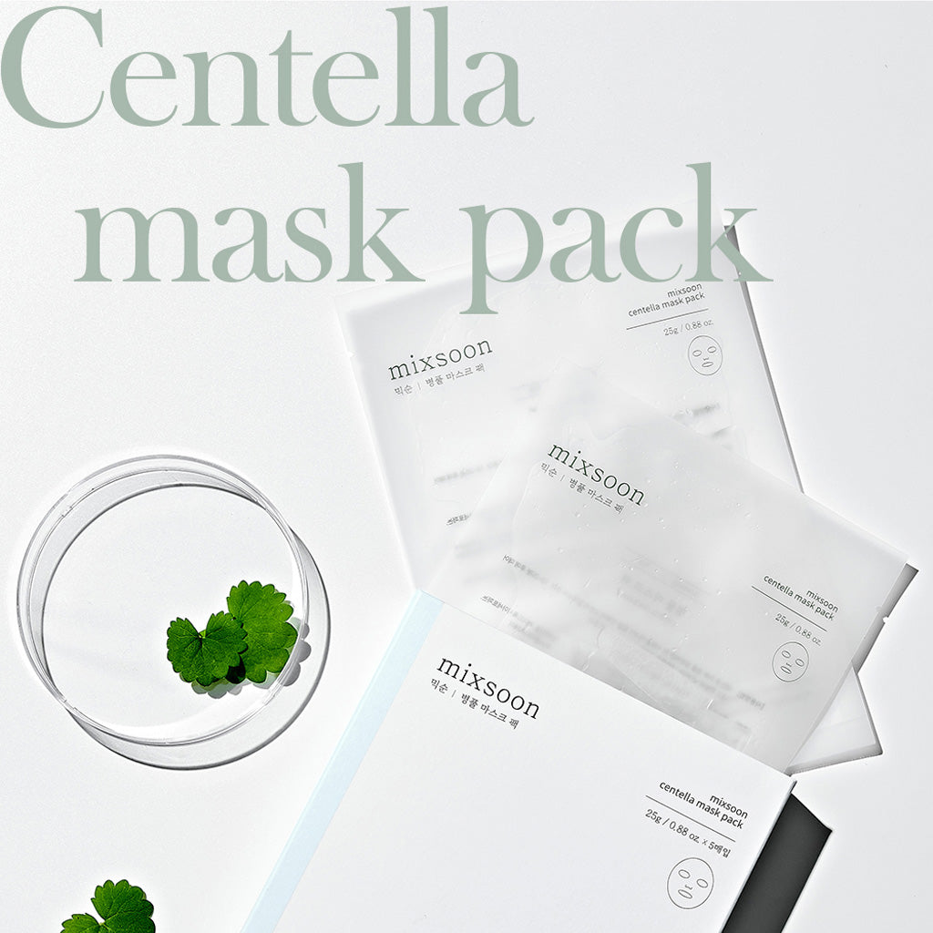 mixsoon Centella Mask Pack 5pcs