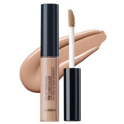 It is a liquid concealer renowned for its high coverage and long-lasting formula, effectively camouflaging blemishes, spots, and dark circles. 