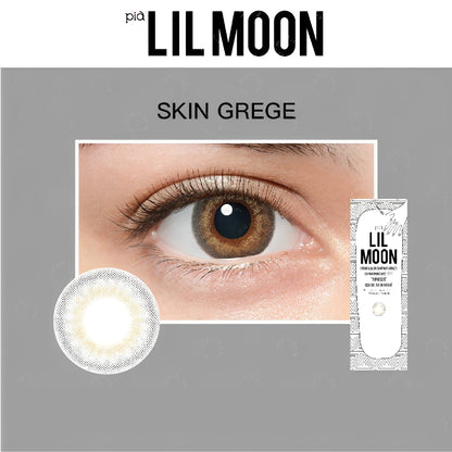 LIL MOON 1Month Contact Lenses-Skin Grege 1pc